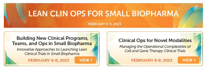 SCOPE 2023 Lean ClinOps Track