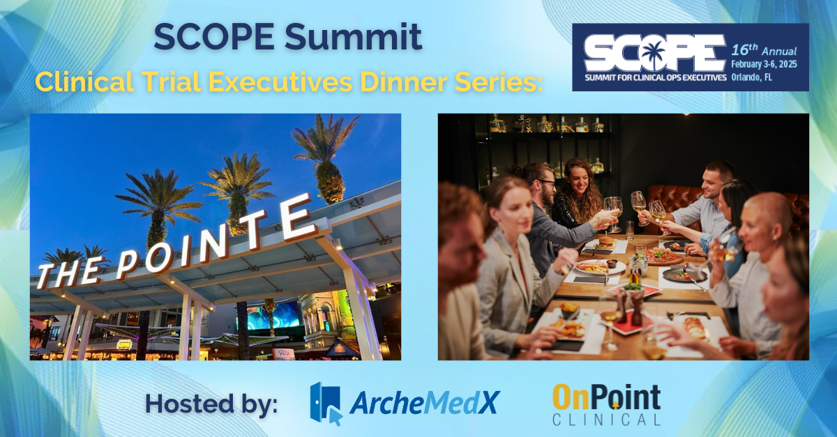 SCOPE Summit 25 Dinner Series